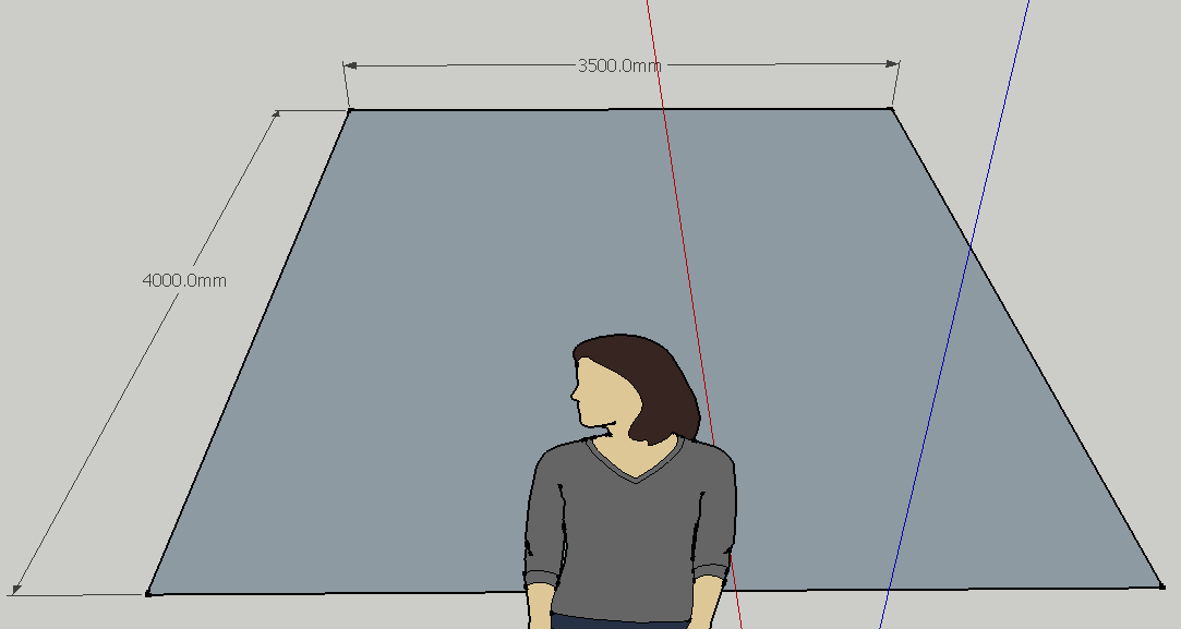 Using Sketchup to make scale drawings