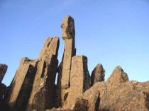 the dolerite was formed from the magma of the breaking Gondwanaland