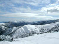 Mt. Feathertop is the Magnificent mountain of the Victorian snowfields