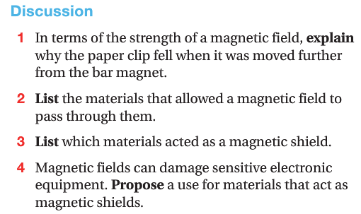 Magnetic Protection Science Prac 7.4.1 Magnetic Shielding